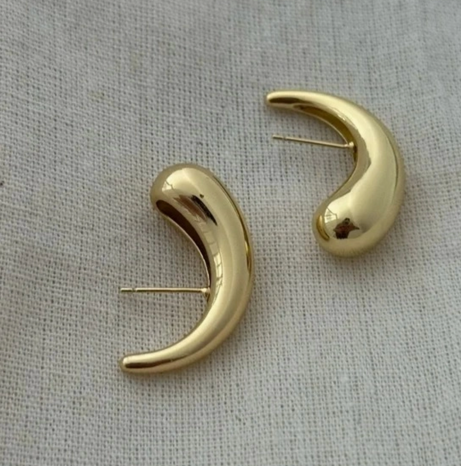 Virgule Earrings - 14k Gold Fill