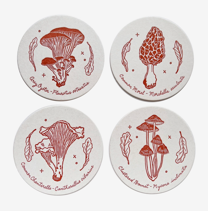 Mushroom Coaster Set