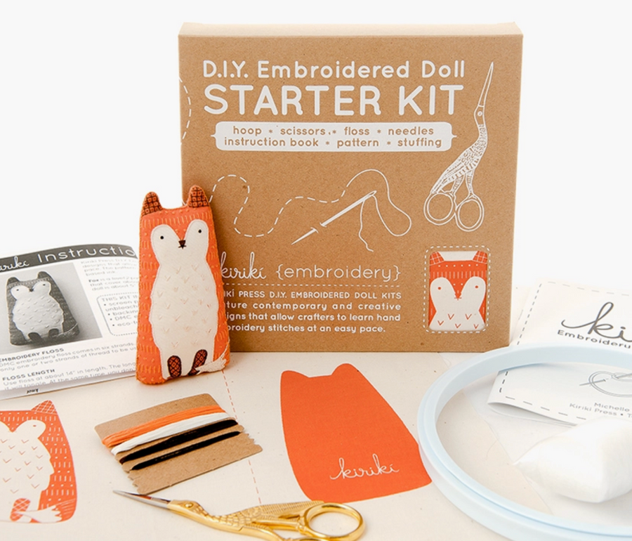 Animal Embroidery Starter Kit