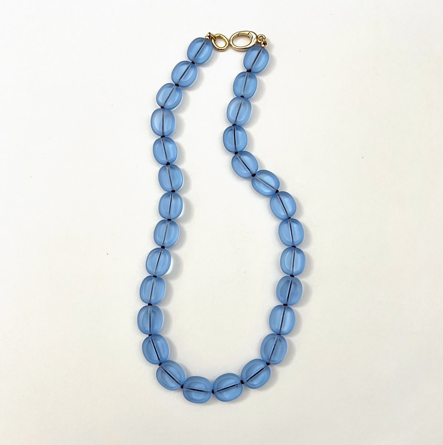 Stefanie Glass Necklace - 16"