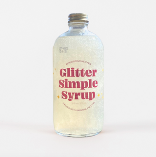 Glitter Simple Syrup - 16oz