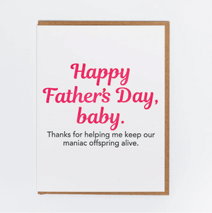 offspring father's day card - LP7
