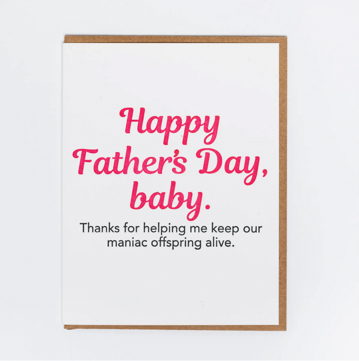offspring father's day card - LP7