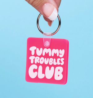 Tummy Troubles Keychain