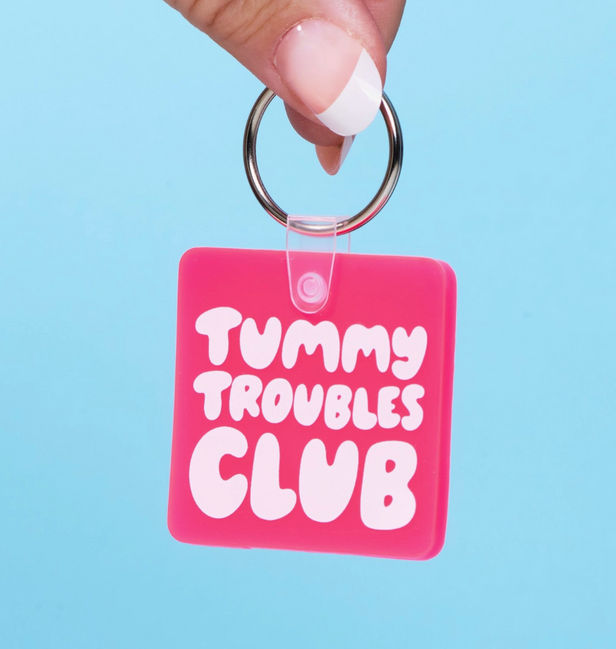 Tummy Troubles Keychain