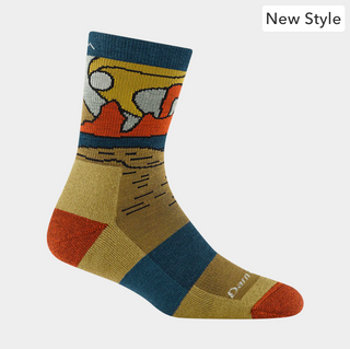 Women's Celeste Micro Crew Midweight Hiking Socks - Sandstone 5023