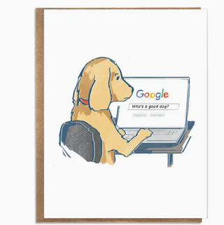 who's a good dog card - ZD8
