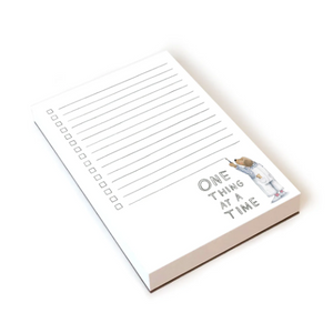 E Frances Notepad - One Thing At a Time