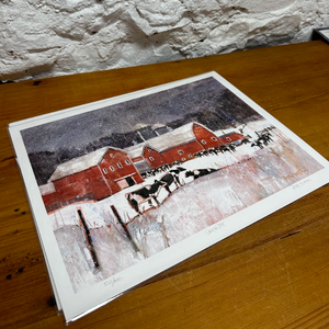 Peter Huntoon 11x14 Print - Snow Day