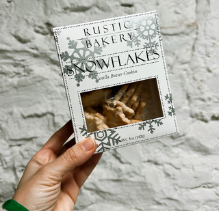 Vanilla Snowflake Cookies