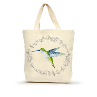 Hummingbird Spring Tote