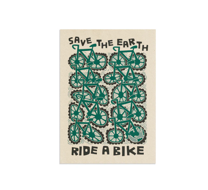 Ride a Bike Print 5 x 7