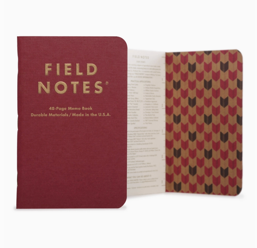 Vintage Notebook Dot Ruled - Set of 3