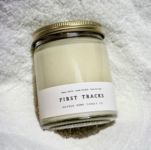 First Tracks Vermont-Made Candle - 7oz