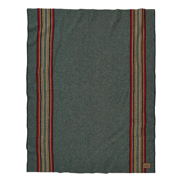 Pendleton Yakima Camp Throw Blanket - Green Heather
