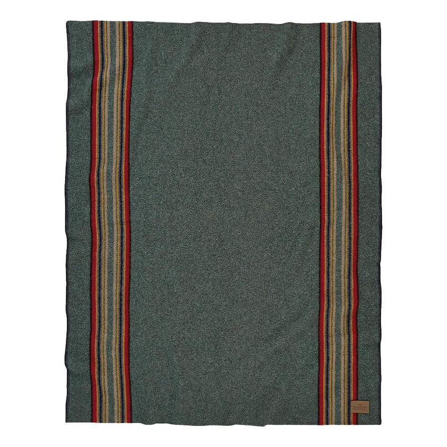Pendleton Yakima Camp Throw Blanket - Green Heather