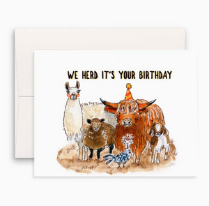 farm animals herd card - LS5