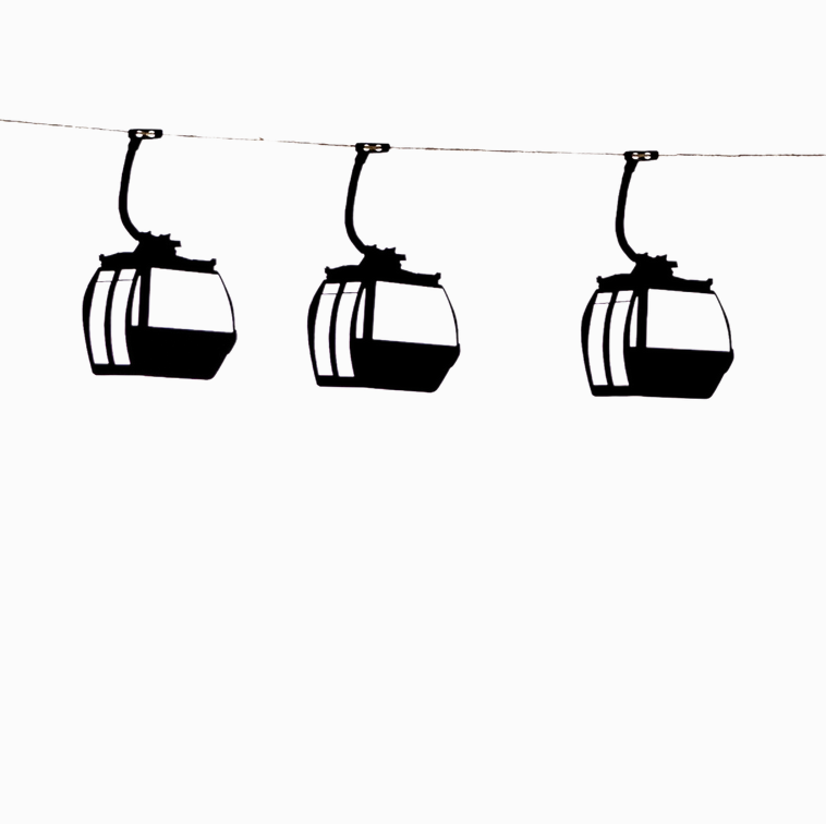 The Gondola Garland - Black