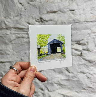 Johnson, Vermont Print - 4x4