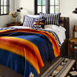 Load image into Gallery viewer, Grand Canyon National Park Bed Blanket - Twin Navy
