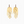 Load image into Gallery viewer, Manos Earrings - Brass
