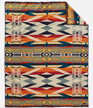 Fire Legend Blanket Twin Jaquard Blanket Sunset ZE47