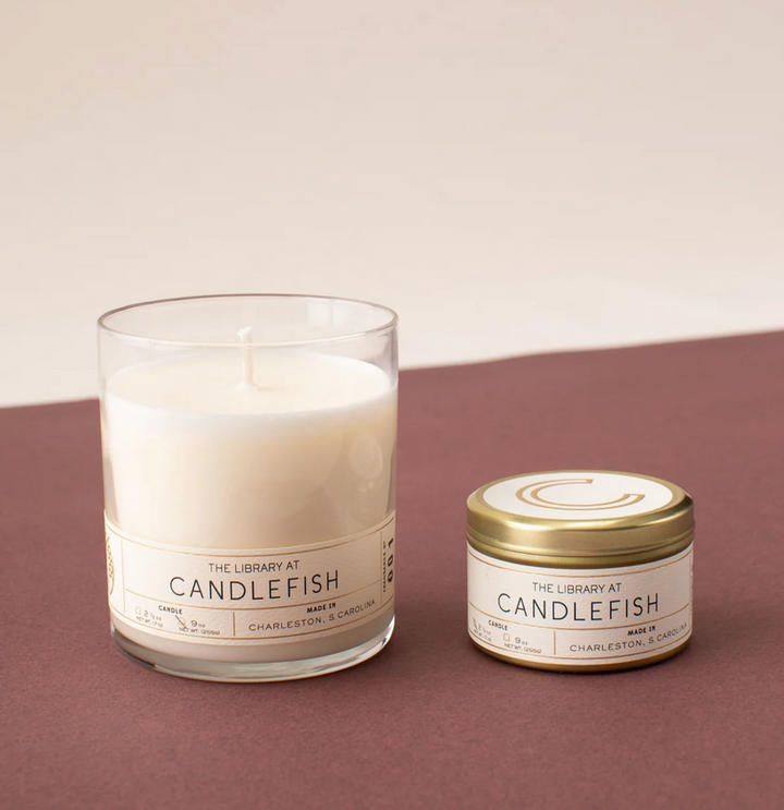 Scent Library Candle No. 8 - Rosewood, Pink Pepper, Tonka Bean