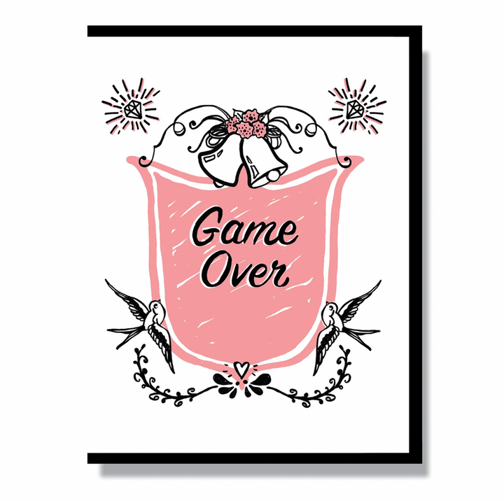 Game Over Wedding Card - SK4