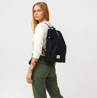 Canvas Utility Backpack - Black