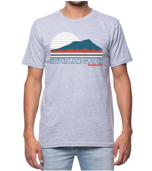 Burlington, VT Sunset T-Shirt - NEW COLOR!