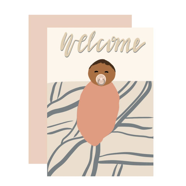 Welcome Baby Unisex Card - AMP4