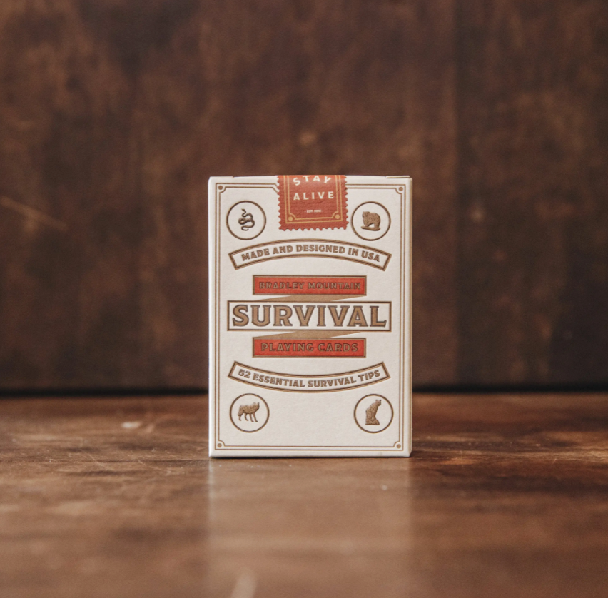 Survival Playing Cards - Cream