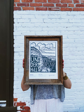 Vermont Parks Collection Print: Underhill State Park 12x16