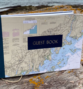 Hand-bound Guest Book