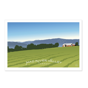 Limited Edition Mad River Valley Print - 13x19