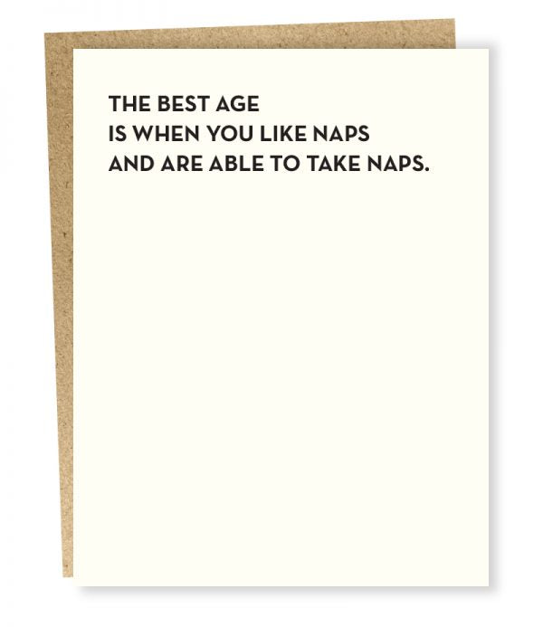 Best Age Naps Card - SP6