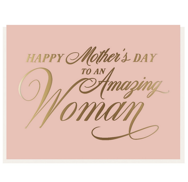 Mother's Day Amazing Woman Card - DP7