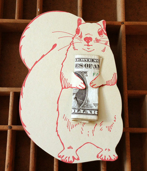 Squirrel Nuts Card - BL1