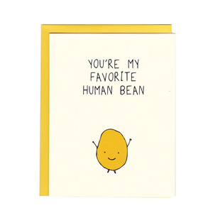 My Favorite Human Bean Card - MD1