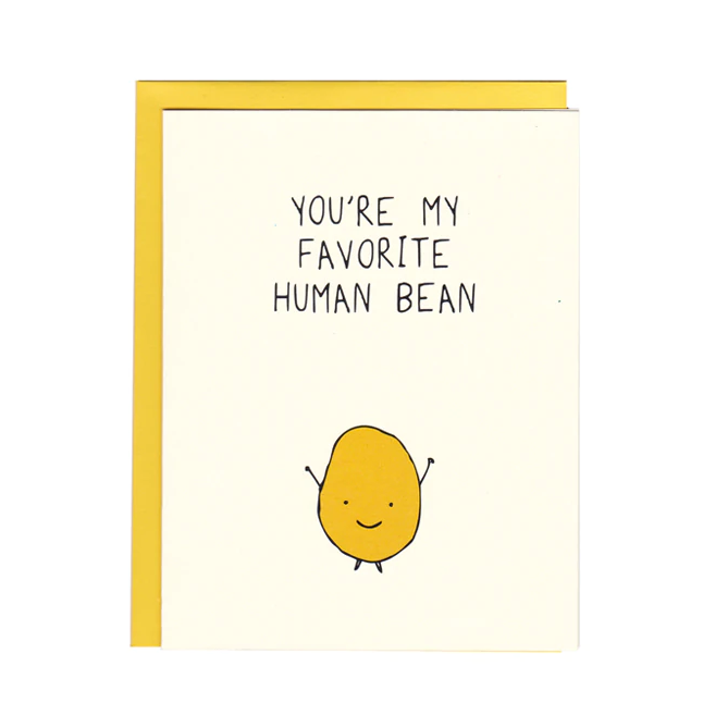 My Favorite Human Bean Card - MD1