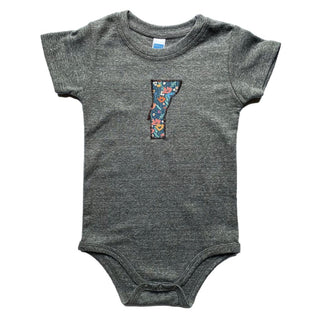 Vermont Wildflower Baby Onesie