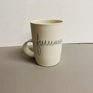 Halfling Mug - Fuuuu* White