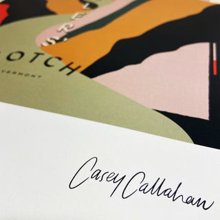 Vermont Parks Collection Print: Smugglers' Notch State Park, Casey Callahan 12x16