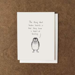 Habit Of Healing Owl Card - AL3