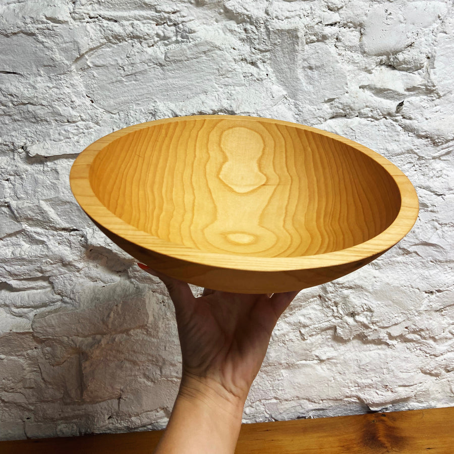 Vermont-Made Maple Salad Bowl - 12IN