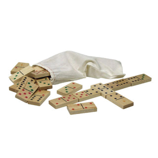 Wooden Standard Dominoes Set