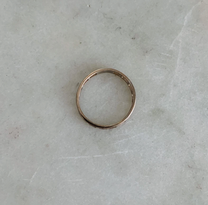 Bronze Grid Ring