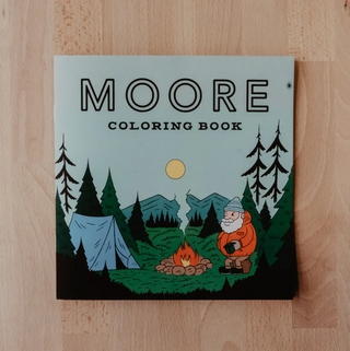Camping Coloring Book