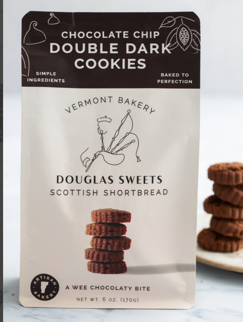 Vermont Made Double Dark Chocolate Chip Cookies