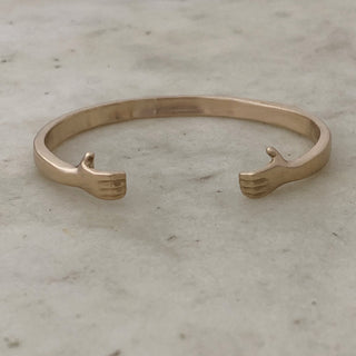 Hug Cuff Bangle Bronze